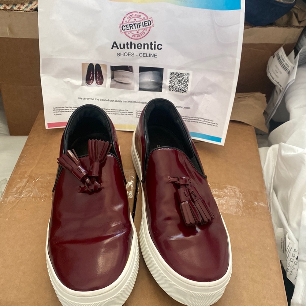 Authentic Celine tassel shoes 37